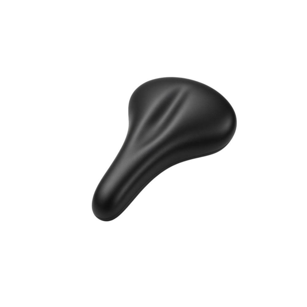 Unbranded Bike Saddle Unisex One Size Black Ergonomic Comfort Bicycle Seat